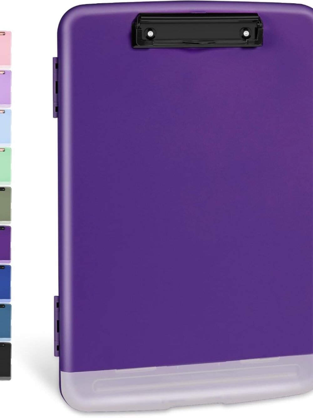 Clipboard with Storage, High Capacity Nursing Clipboards with Pen Holder, Clip B